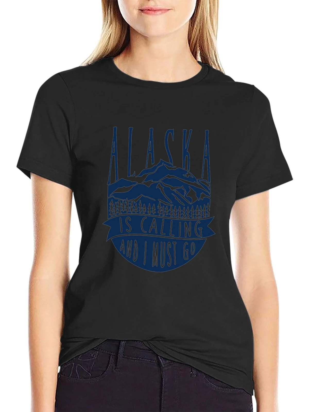 Alaska Is Calling Graphic T-Shirt
