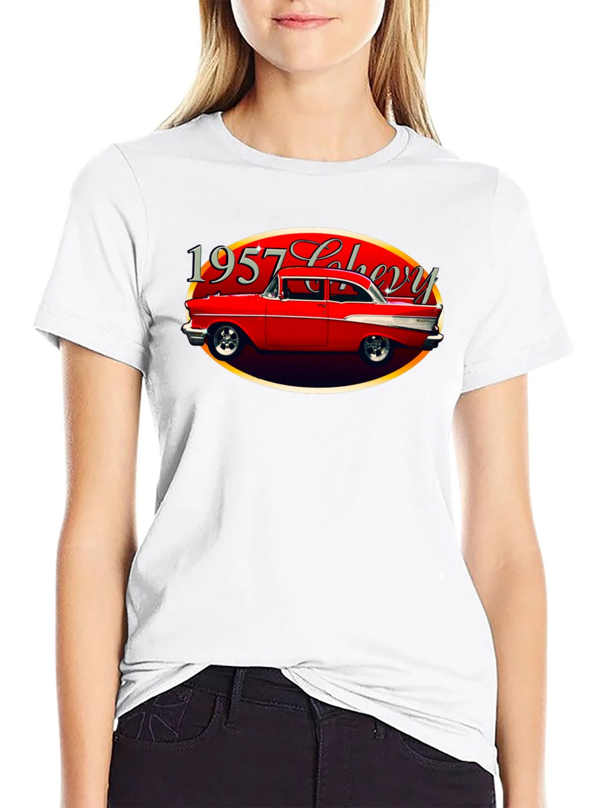 1957 Chevy T-Shirt - Classic Car Design