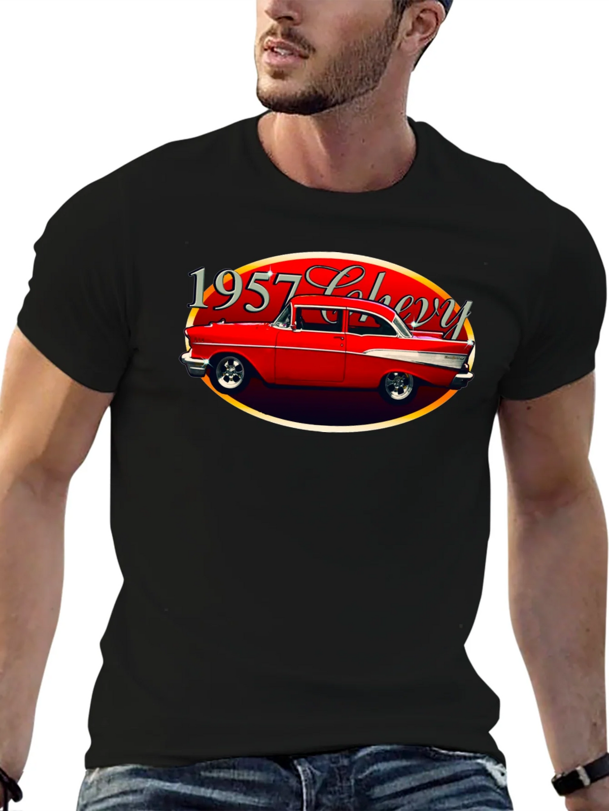 1957 Chevy T-Shirt - Classic Car Design