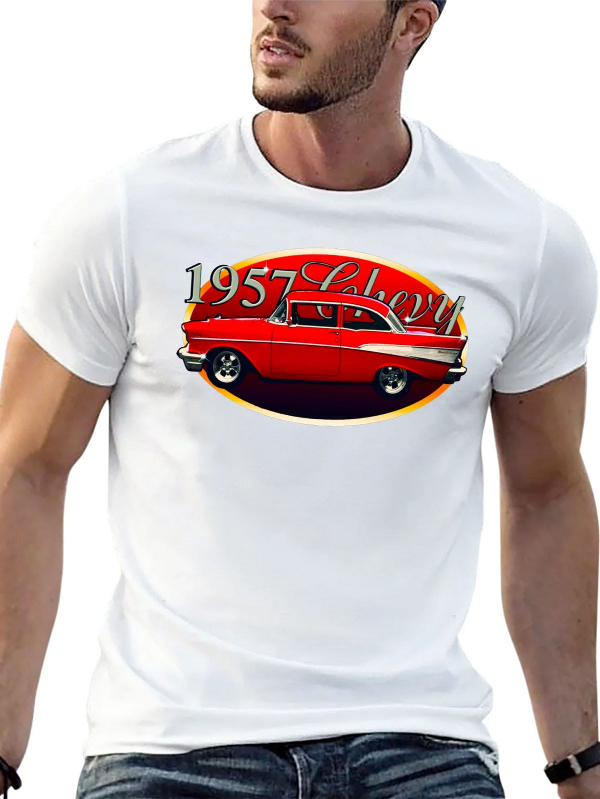 1957 Chevy T-Shirt - Classic Car Design