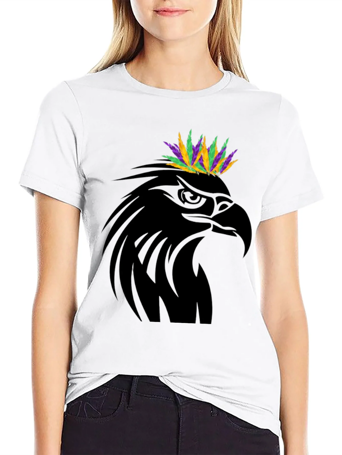 Eagle Mardi Gras T-Shirt