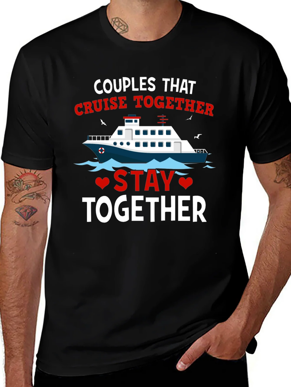 Couples Cruise Together T-Shirt