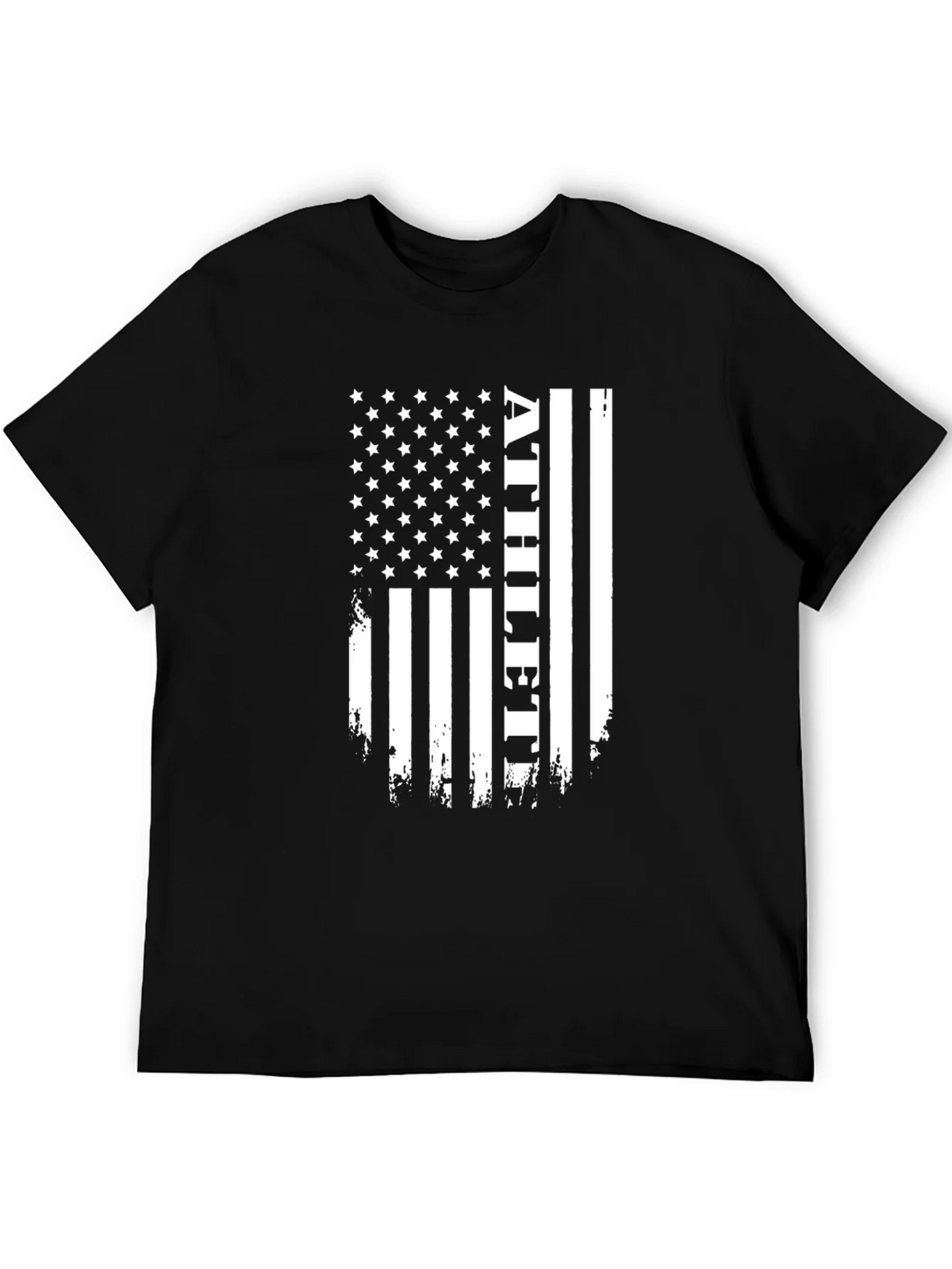 Athlete USA Flag Graphic T-Shirt
