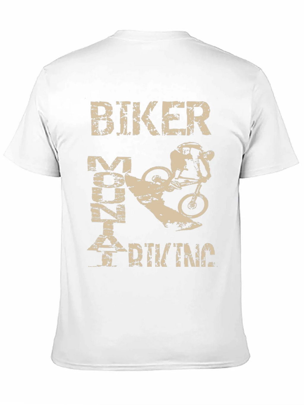 Biker Mountain Biking Graphic Tee