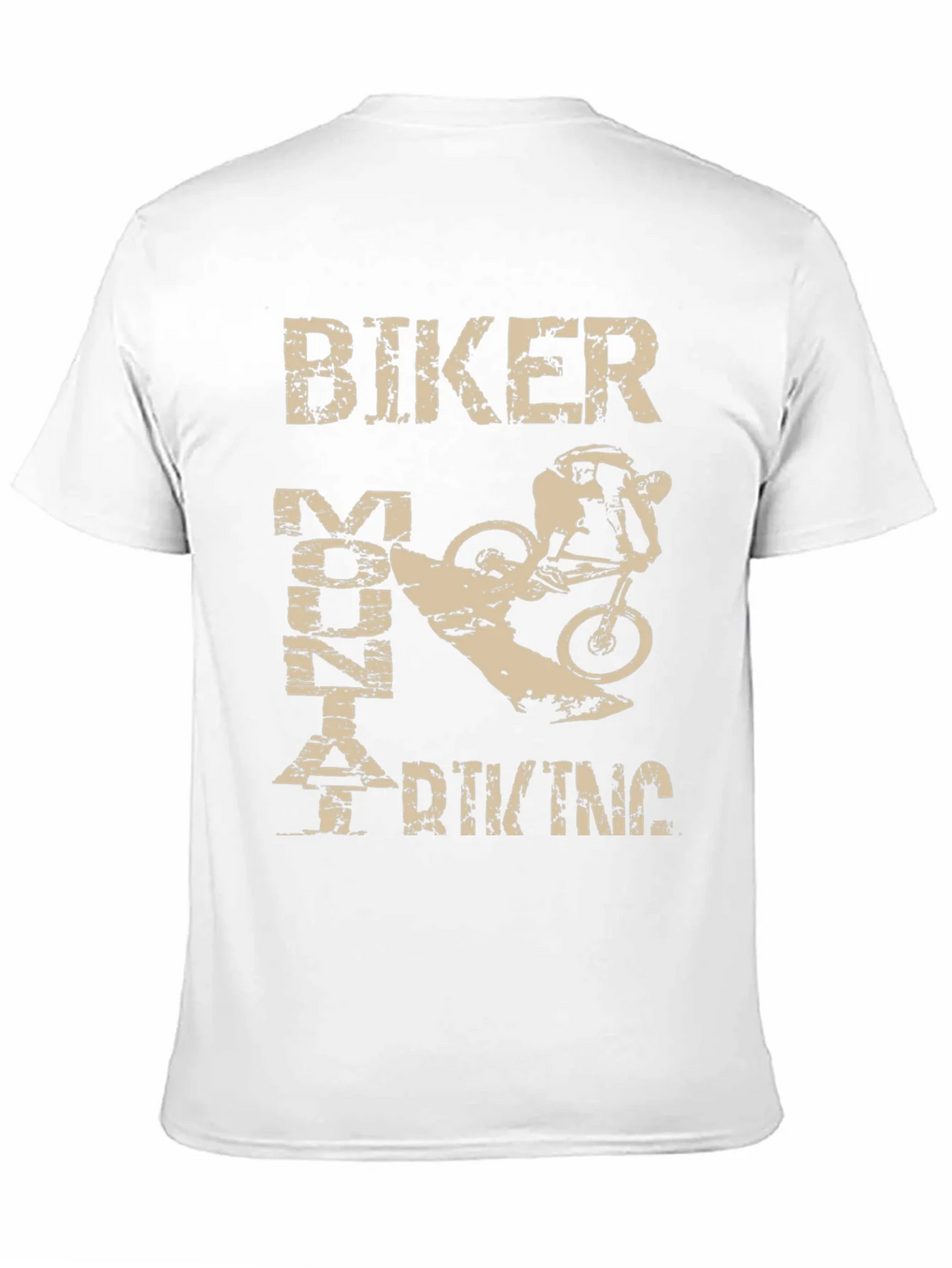 Biker Mountain Biking Graphic Tee