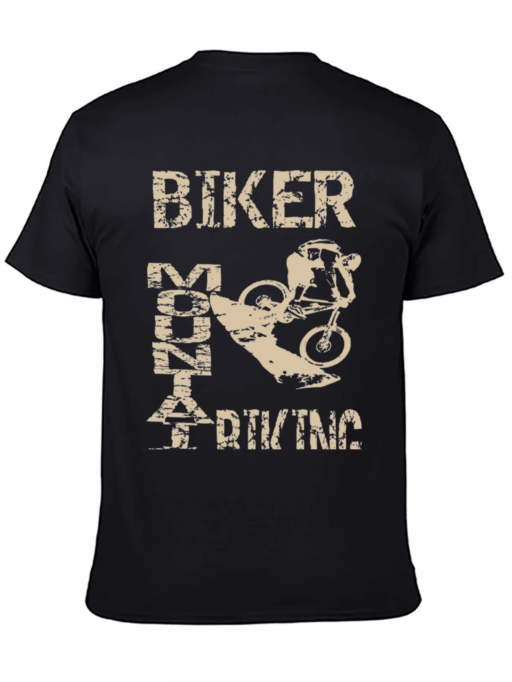 Biker Mountain Biking Graphic Tee