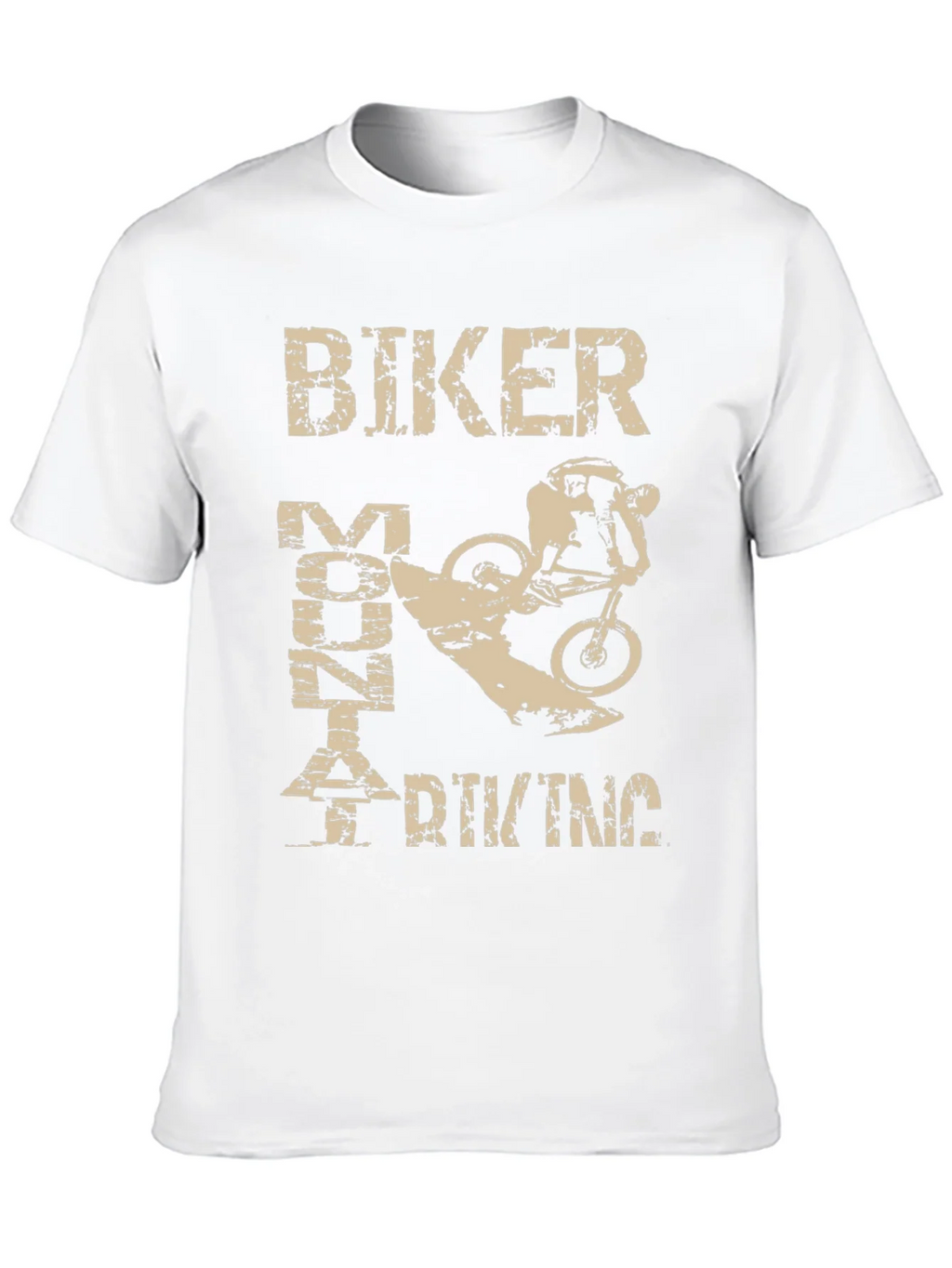 Biker Mountain Biking Graphic Tee